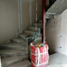 Металлокаркас лестницы под заливку бетоном